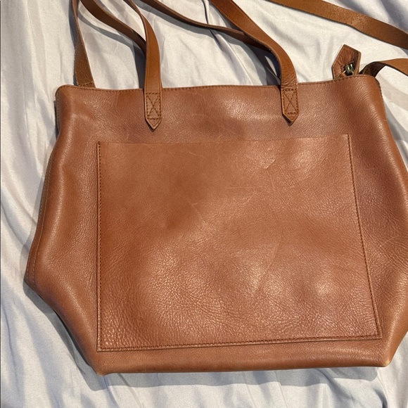 Madewell Brown Leather Tote - Picture 3 of 8